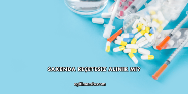 Saxenda Reçetesiz Alınır mı?