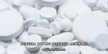 Selectra 100 Mg Reçetesiz Alınır mı?