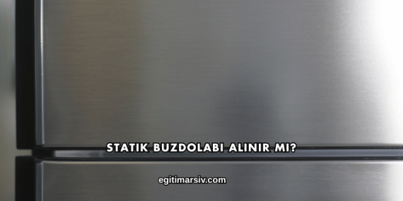 Statik Buzdolabı Alınır mı?