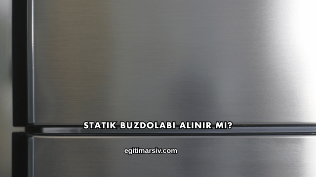 Statik Buzdolabı Alınır mı?
