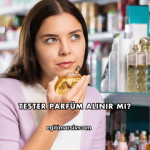 Tester Parfüm Alınır mı?