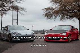 Toyota Corolla 1.33 Life Alınır mı?