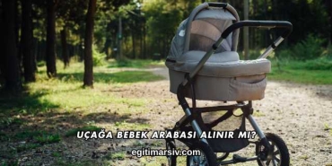 Uçağa Bebek Arabası Alınır mı?