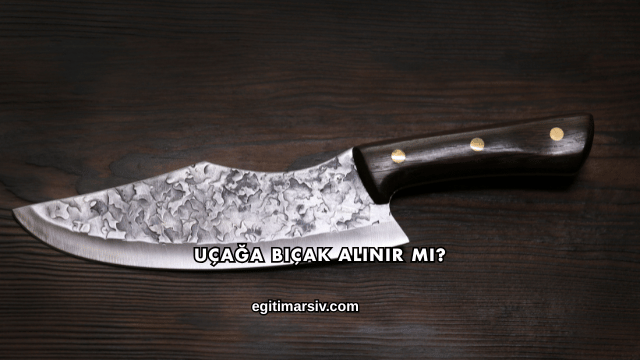 Uçağa Bıçak Alınır mı?