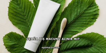 Uçağa Diş Macunu Alınır mı?
