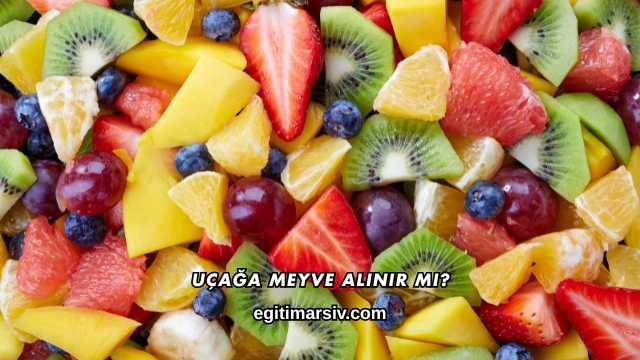 Uçağa Meyve Alınır mı?