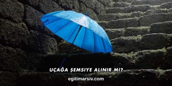 Uçağa Şemsiye Alınır mı?