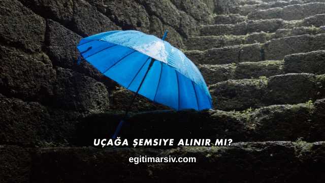 Uçağa Şemsiye Alınır mı?