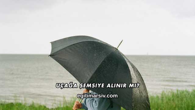 Uçağa Şemsiye Alınır mı?