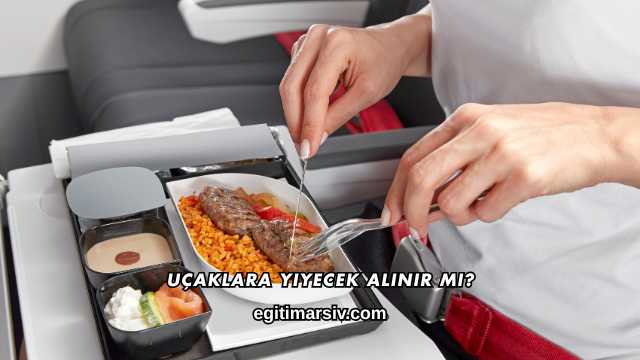 Uçaklara Yiyecek Alınır mı?