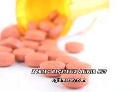 Zyrtec Reçetesiz Alınır mı?