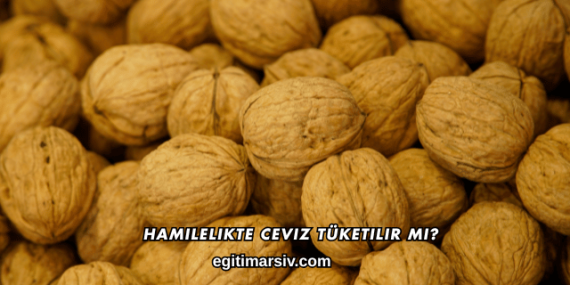 Hamilelikte Ceviz Tüketilir mi?